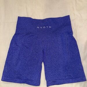 NVGTN Women's Vibrant Blue Bike Shorts